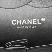 Load image into Gallery viewer, CHANEL Classic Double Flap Quilted Patent Leather Shoulder Bag Dark Green

