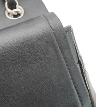 Load image into Gallery viewer, CHANEL Classic Double Flap Quilted Patent Leather Shoulder Bag Dark Green
