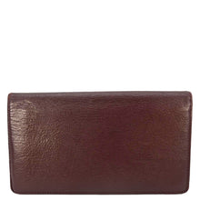 Load image into Gallery viewer, CHANEL Vintage L-Yen Leather Wallet Burgundy
