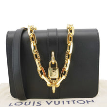 Load image into Gallery viewer, LOUIS VUITTON Rendez Vous Calfskin Leather Crossbody Bag Black
