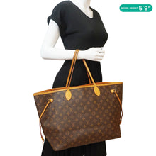 Load image into Gallery viewer, LOUIS VUITTON Neverfull GM Monogram Canvas Tote Bag Brown
