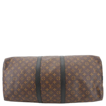 Load image into Gallery viewer, LOUIS VUITTON Keepall Bandouliere 55 Monogram Canvas Travel Bag Black
