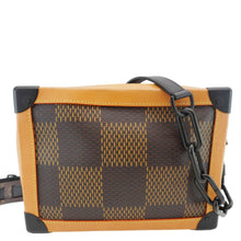 Load image into Gallery viewer, LOUIS VUITTON X NIGO Soft Trunk Giant Damier Ebene Monogram Shoulder Bag Brown
