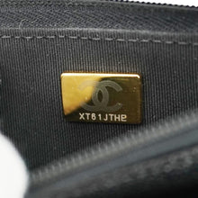 Load image into Gallery viewer, CHANEL Wallet On Chain Quilted Caviar Leather Crossbody Bag Black
