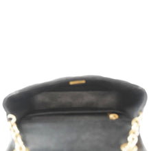 Load image into Gallery viewer, CHANEL Enamel Pearl Charm Me Square Flap Mini Quilted Lambskin Leather Crossbody Bag Black
