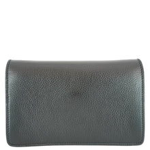 Load image into Gallery viewer, VERSACE Medusa Evening Grained Calfskin Clutch Crossbody Bag Black
