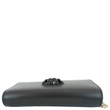 Load image into Gallery viewer, VERSACE Medusa Evening Grained Calfskin Clutch Crossbody Bag Black
