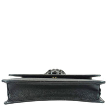 Load image into Gallery viewer, VERSACE Medusa Evening Grained Calfskin Clutch Crossbody Bag Black
