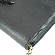 Load image into Gallery viewer, VERSACE Medusa Evening Grained Calfskin Clutch Crossbody Bag Black
