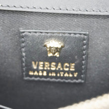 Load image into Gallery viewer, VERSACE Medusa Evening Grained Calfskin Clutch Crossbody Bag Black
