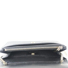 Load image into Gallery viewer, VERSACE Medusa Evening Grained Calfskin Clutch Crossbody Bag Black
