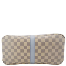 Load image into Gallery viewer, LOUIS VUITTON Neverfull Summer Trunk Damier Azur Shoulder Bag White
