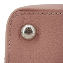 Load image into Gallery viewer, LOUIS VUITTON Capucines BB Mechanical Flowers Taurillon Leather Crossbody Bag Pink
