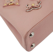 Load image into Gallery viewer, LOUIS VUITTON Capucines BB Mechanical Flowers Taurillon Leather Crossbody Bag Pink
