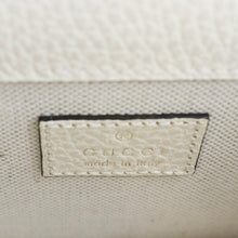 Load image into Gallery viewer, GUCCI Dionysus Mini Leather Top Handle Shoulder Bag Off White 752029
