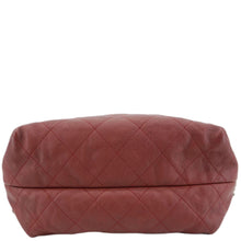 Load image into Gallery viewer, CHANEL Braided With Style Quilted Leather Drawstring Backpack Burgundy
