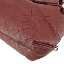 Load image into Gallery viewer, CHANEL Braided With Style Quilted Leather Drawstring Backpack Burgundy
