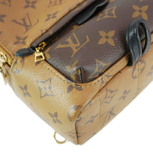 Load image into Gallery viewer, LOUIS VUITTON Palm Springs Mini Monogram Reverse Canvas Backpack Bag Brown
