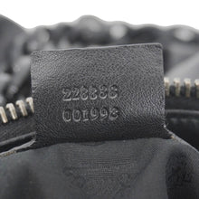 Load image into Gallery viewer, GUCCI Galaxy Medium Leather Top Handle Shoulder Bag Black 228838
