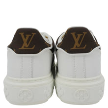 Load image into Gallery viewer, LOUIS VUITTON Timeout Trainers Monogram Nylon Sneakers White Size 37

