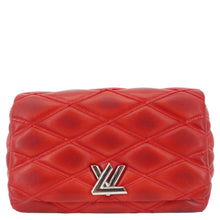 Load image into Gallery viewer, LOUIS VUITTON GO-14 PM Malletage Leather Shoulder Bag Red
