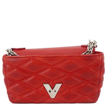 Load image into Gallery viewer, LOUIS VUITTON GO-14 PM Malletage Leather Shoulder Bag Red
