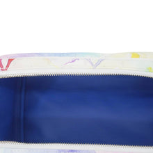 Load image into Gallery viewer, LOUIS VUITTON Watercolor Dopp Kit Monogram Coated Canvas White Toiletry Pouch
