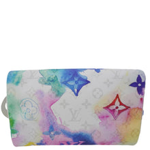 Load image into Gallery viewer, LOUIS VUITTON Watercolor Dopp Kit Monogram Coated Canvas White Toiletry Pouch

