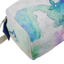 Load image into Gallery viewer, LOUIS VUITTON Watercolor Dopp Kit Monogram Coated Canvas White Toiletry Pouch
