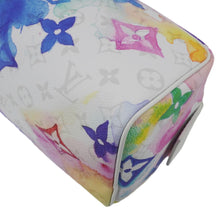 Load image into Gallery viewer, LOUIS VUITTON Watercolor Dopp Kit Monogram Coated Canvas White Toiletry Pouch
