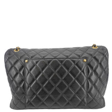 Load image into Gallery viewer, CHANEL XXL Flap Bag Lambskin Leather Shoulder Bag Black
