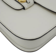 Load image into Gallery viewer, GUCCI Horsebit 1955 Small Leather Shoulder Bag White 602204
