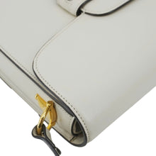 Load image into Gallery viewer, GUCCI Horsebit 1955 Small Leather Shoulder Bag White 602204
