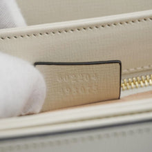 Load image into Gallery viewer, GUCCI Horsebit 1955 Small Leather Shoulder Bag White 602204
