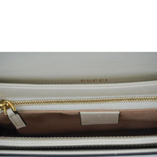 Load image into Gallery viewer, GUCCI Horsebit 1955 Small Leather Shoulder Bag White 602204
