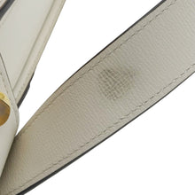 Load image into Gallery viewer, GUCCI Horsebit 1955 Small Leather Shoulder Bag White 602204
