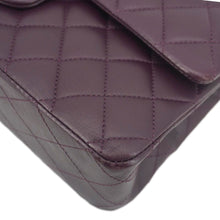 Load image into Gallery viewer, CHANEL Classic Flap Medium Quilted Leather Shoulder Bag Purple
