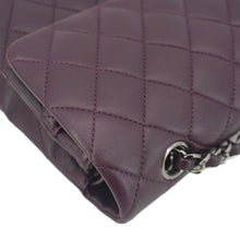 Load image into Gallery viewer, CHANEL Classic Flap Medium Quilted Leather Shoulder Bag Purple
