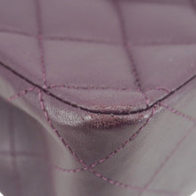 Load image into Gallery viewer, CHANEL Classic Flap Medium Quilted Leather Shoulder Bag Purple
