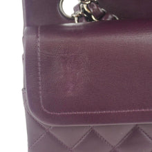 Load image into Gallery viewer, CHANEL Classic Flap Medium Quilted Leather Shoulder Bag Purple
