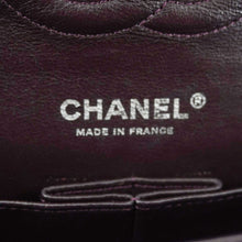 Load image into Gallery viewer, CHANEL Classic Flap Medium Quilted Leather Shoulder Bag Purple
