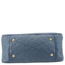 Load image into Gallery viewer, LOUIS VUITTON Artsy MM Monogram Empreinte Leather Hobo Bag Navy Blue
