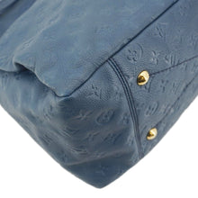 Load image into Gallery viewer, LOUIS VUITTON Artsy MM Monogram Empreinte Leather Hobo Bag Navy Blue
