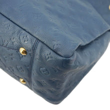 Load image into Gallery viewer, LOUIS VUITTON Artsy MM Monogram Empreinte Leather Hobo Bag Navy Blue
