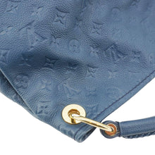 Load image into Gallery viewer, LOUIS VUITTON Artsy MM Monogram Empreinte Leather Hobo Bag Navy Blue
