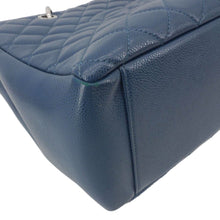 Load image into Gallery viewer, CHANEL Grand Shopping Quilted Leather Tote Bag Blue
