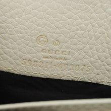 Load image into Gallery viewer, GUCCI Soho Leather Wallet On Chain Clutch Crossbody Bag Cream 598211
