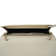 Load image into Gallery viewer, GUCCI Soho Leather Wallet On Chain Clutch Crossbody Bag Cream 598211
