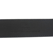 Load image into Gallery viewer, GUCCI GG Buckle Leather Belt Black 525040 Size 85/34
