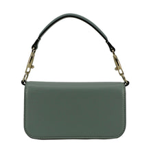 Load image into Gallery viewer, VALENTINO Jewel Logo Loco Small Leather Shoulder Bag Green
